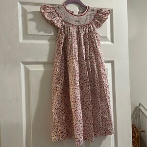 Love Me smocked floral dress